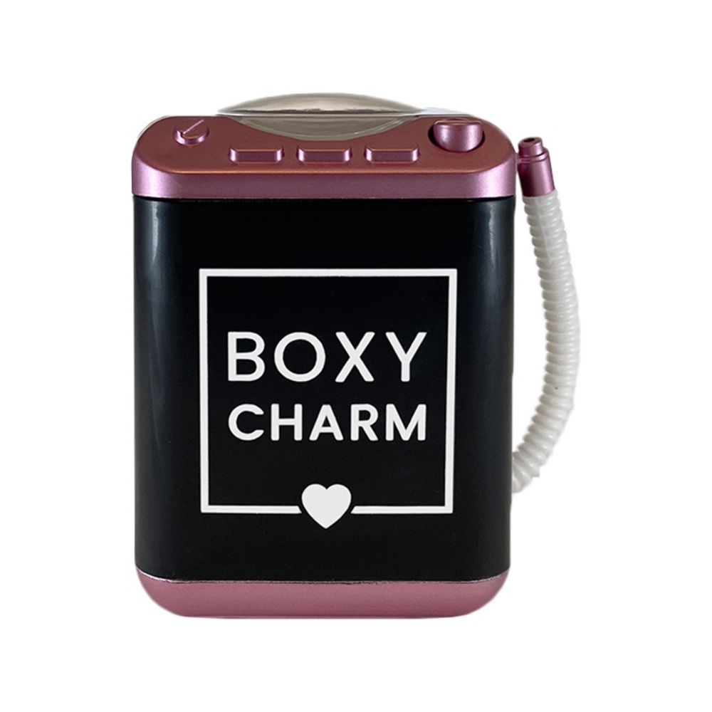Boxy Charm Washer for Brushes & Blender Sponges Plus 1 Pair Acrylic Earrings